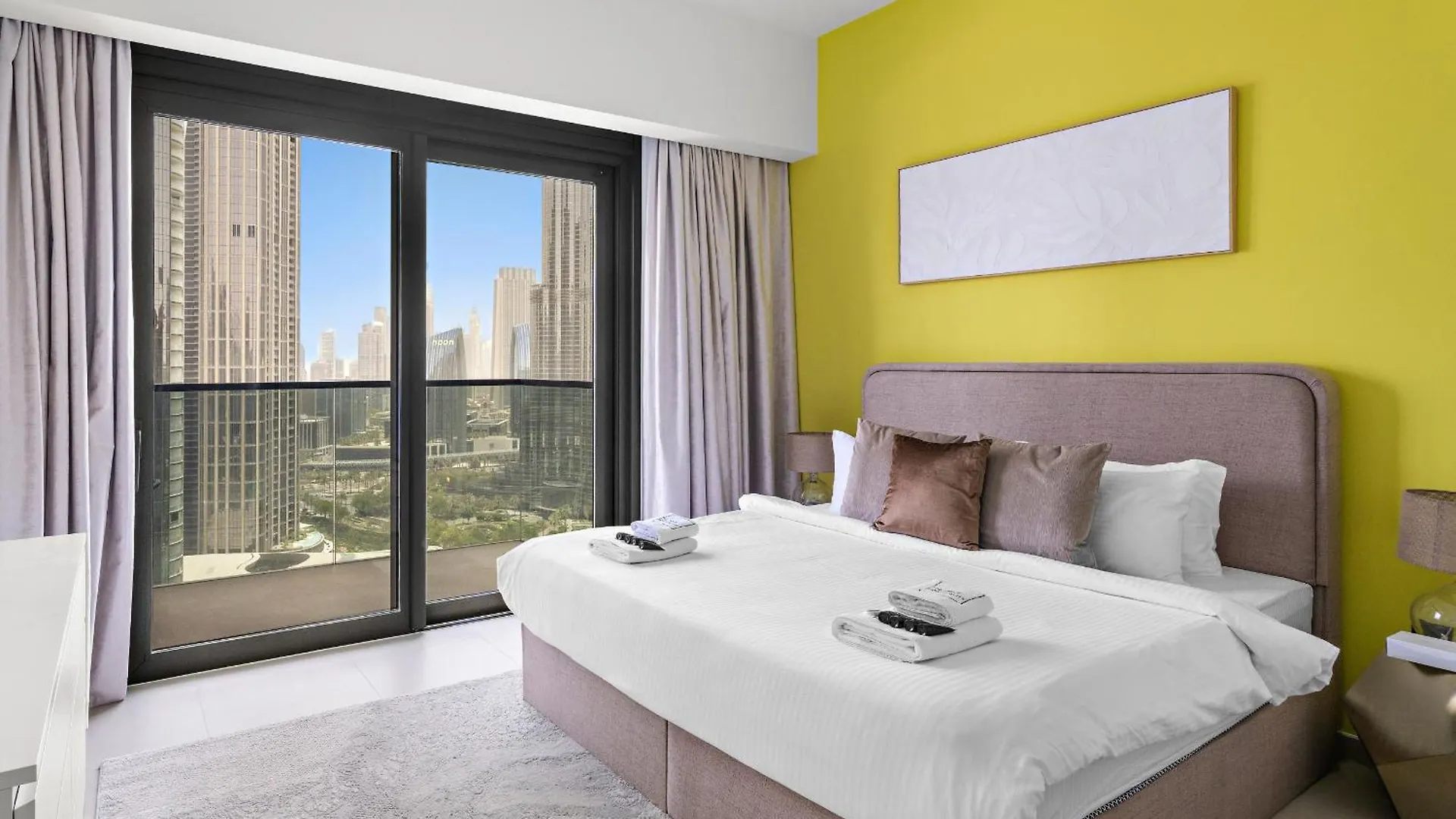 Modern 3Br Plus 1 Gr In Downtown With Burj Khalifa View Dubaï Appartement